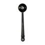 Bronze coffee scoop with 'Temple Coffee Roasters' branding 