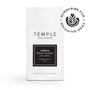 Bag of Decaf Blend coffee with Subscribe and Ship Free emblem