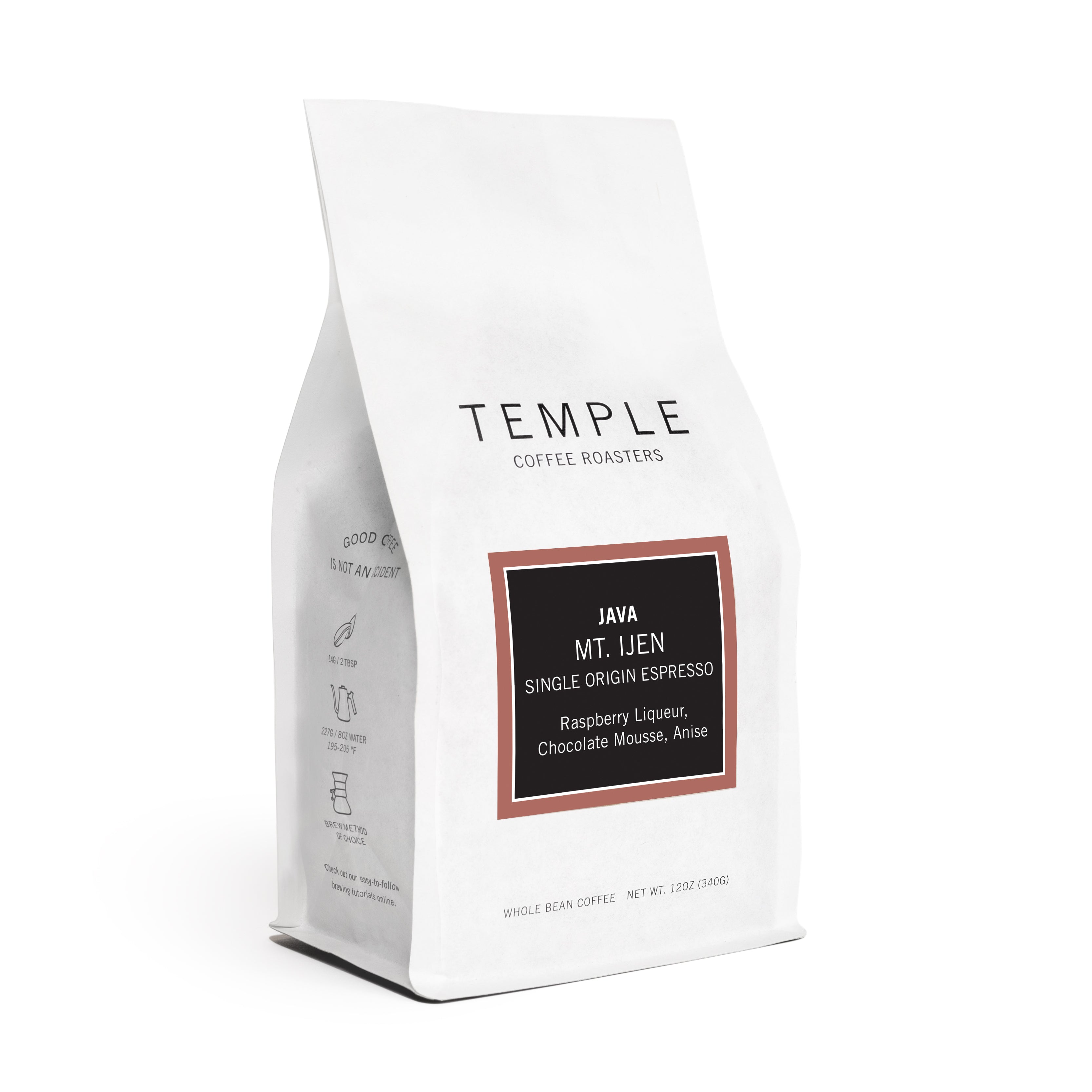 Bag of Java Mt. Ijen Single Origin Espresso. 